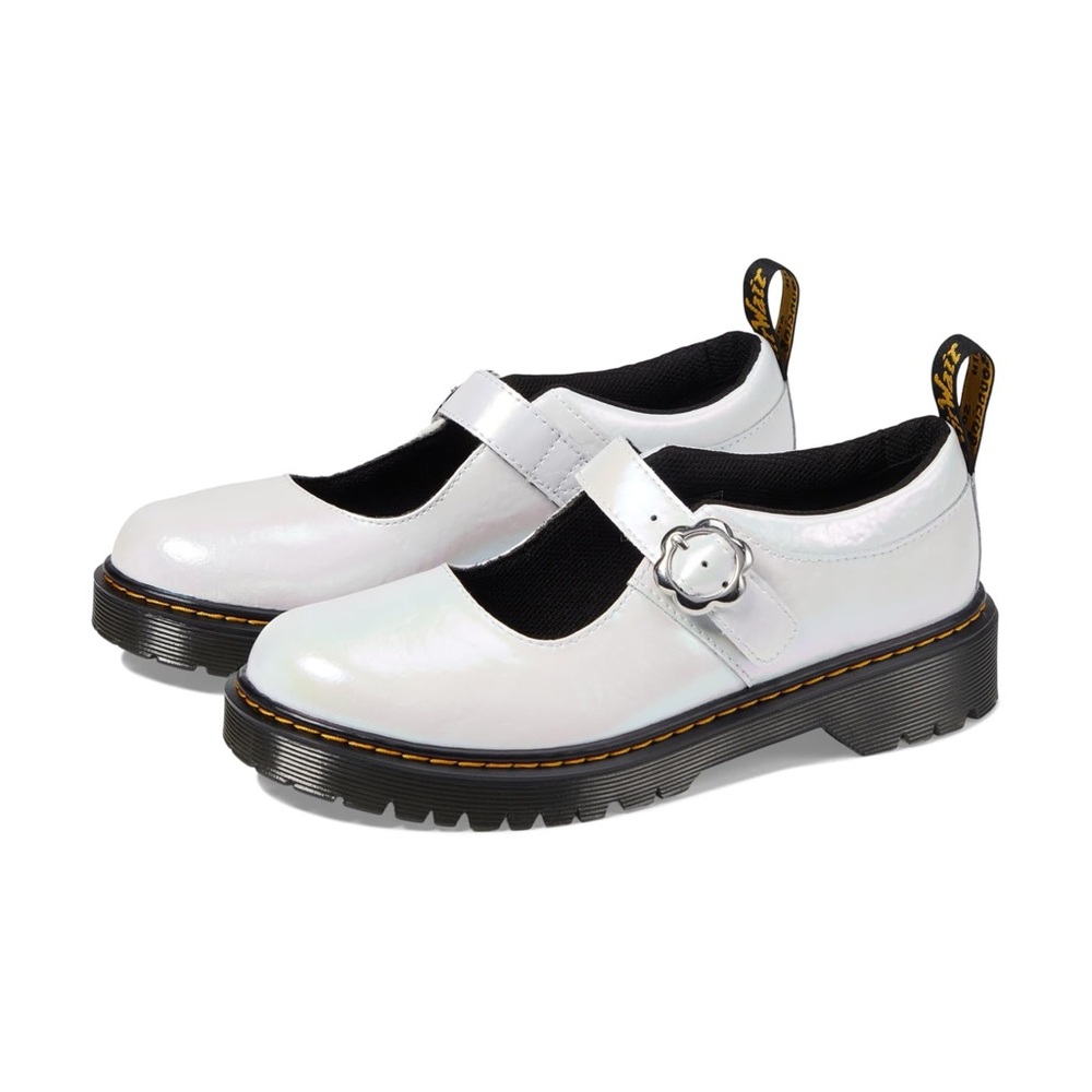 NWT Dr Martens Mary Jane Bex shoes white pearl 7